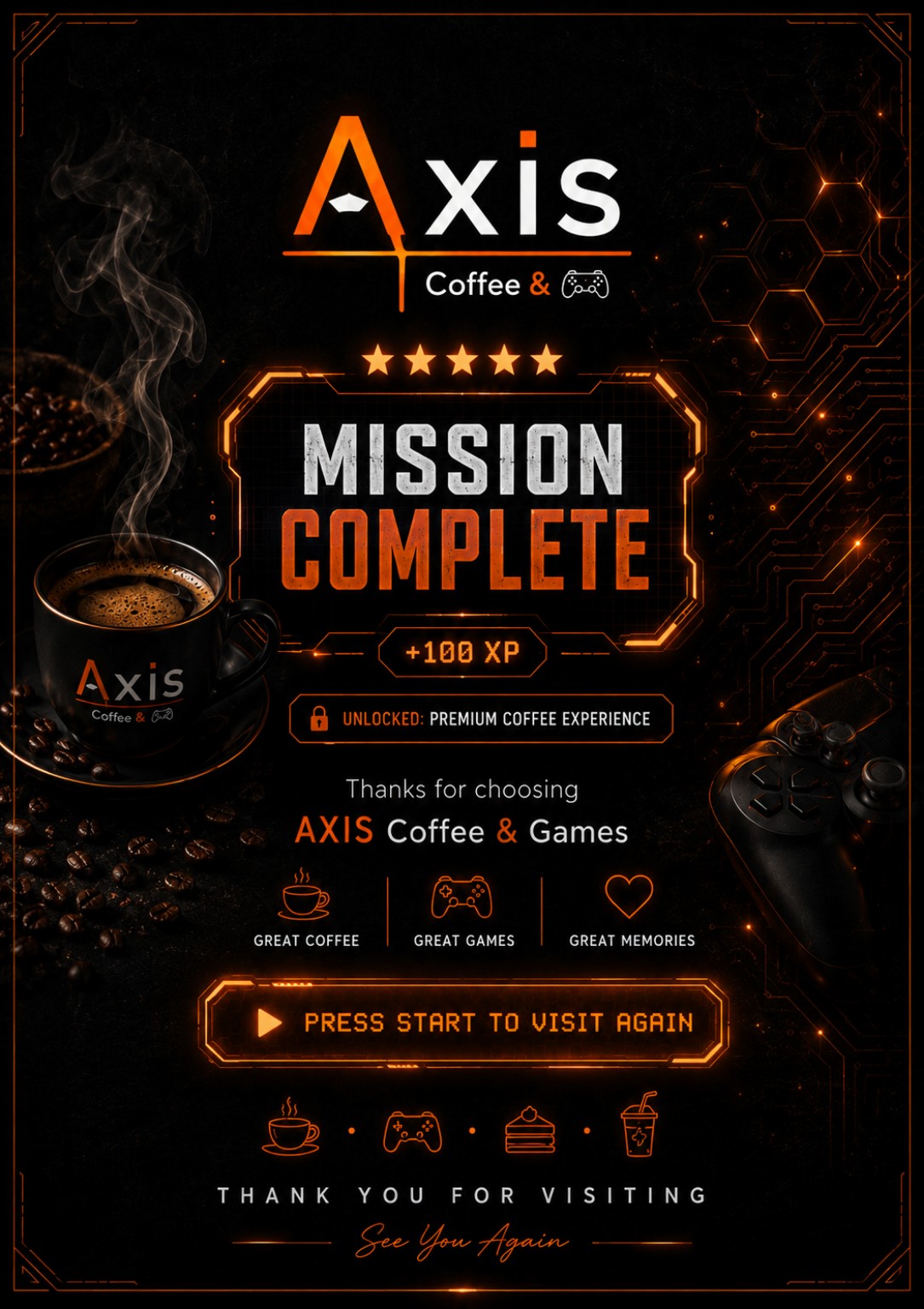 AXIS back cover